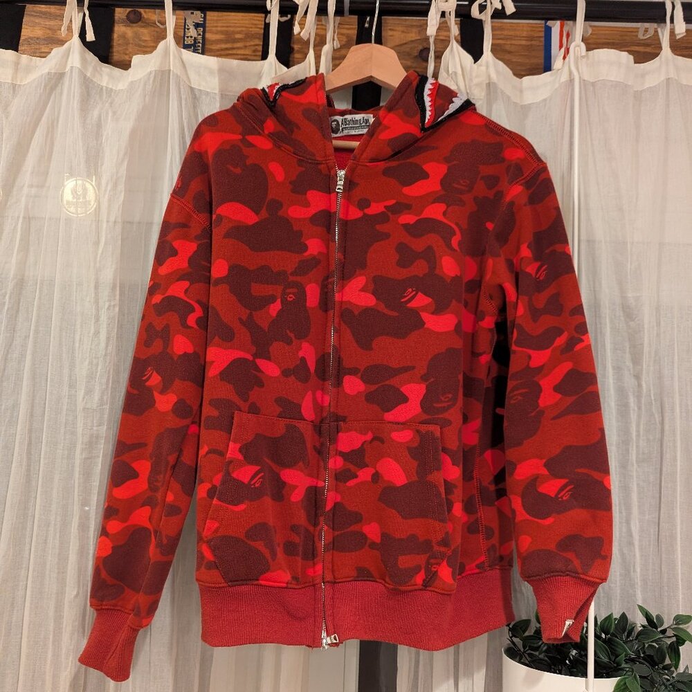 Red Camo BAPE Jacket